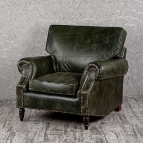 Кресло кожаное Лофт Аристократ (ширина 1070 мм) в Междуреченске - mezhdurechensk.katalogmebeli.com | фото