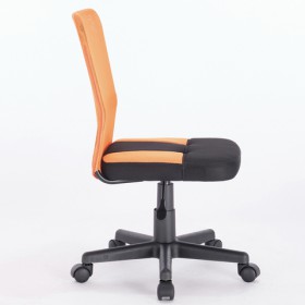 Кресло компактное BRABIX Smart MG-313 (черный, оранжевый) в Междуреченске - mezhdurechensk.katalogmebeli.com | фото 2