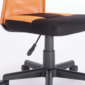 Кресло компактное BRABIX Smart MG-313 (черный, оранжевый) в Междуреченске - mezhdurechensk.katalogmebeli.com | фото 5