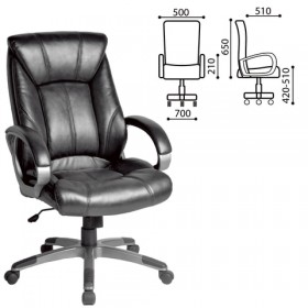 Кресло офисное BRABIX Maestro EX-506 (черный) в Междуреченске - mezhdurechensk.katalogmebeli.com | фото