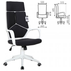 Кресло офисное BRABIX Prime EX-515 (черная ткань) в Междуреченске - mezhdurechensk.katalogmebeli.com | фото