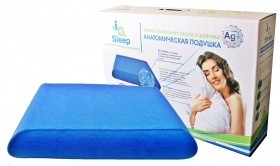 Ортопедическая подушка IQ Sleep (Слип) 570*400*130 мм в Междуреченске - mezhdurechensk.katalogmebeli.com | фото 1